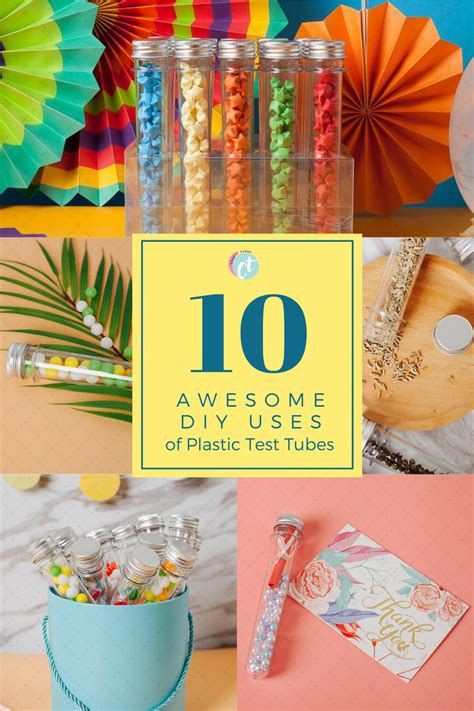 plastic test tube craft ideas